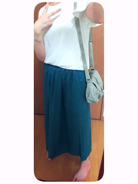 咲彩さん（レディース・157cm）の夏コーディネート