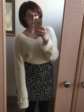Carissa Freemanさん（レディース・157cm）の冬コーディネート