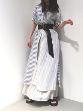 renapinmaruさん（レディース・162cm）の夏コーディネート