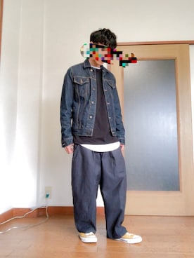 「OLD NAVY（オールドネイビー）のアイテム（ジャケット/アウター）」を使った、keitakaさん（メンズ・160cm）の秋コーディネート