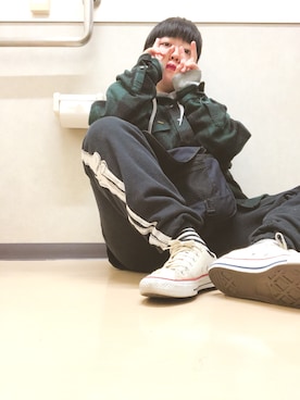 「POWELL PERALTA（パウエルペラルタ）のアイテム」を使った、leeさん（レディース・152cm）の冬コーディネート