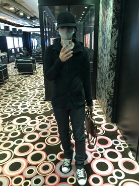 「OURET（オーレット）のアイテム」を使った、しぇりーさん（メンズ・172cm）の秋コーディネート