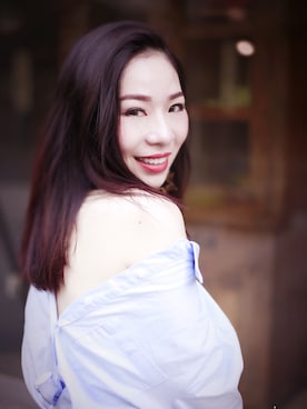 「MARC JACOBS（マークジェイコブス）のアイテム（トップス）」を使った、深圳文艺2B女青年さん（レディース・162cm・20代）の春コーディネート
