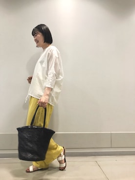 SUEOKAさん（レディース・154cm）の春コーディネート