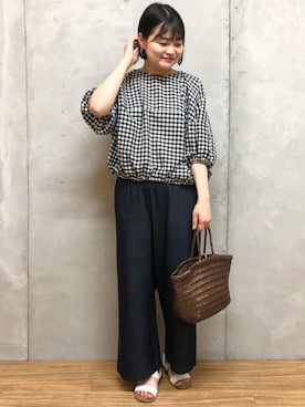 SUEOKAさん（レディース・154cm）の春コーディネート