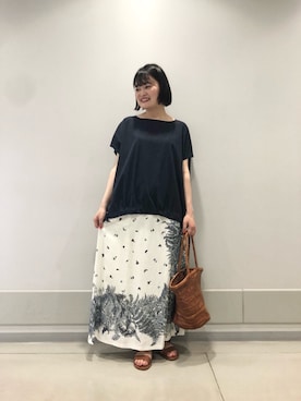 SUEOKAさん（レディース・154cm）の春コーディネート