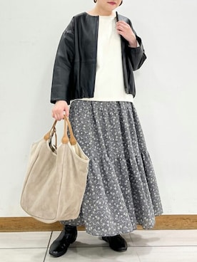 SUEOKAさん（レディース・154cm）の冬コーディネート