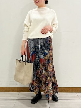 SUEOKAさん（レディース・154cm）の冬コーディネート