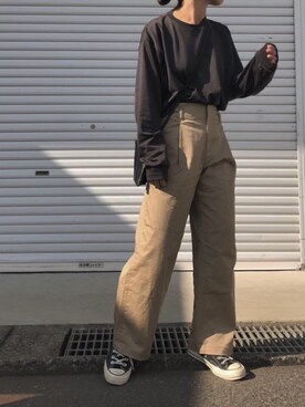 「AURALEE」｜haruさん（レディース・152cm）の秋コーディネート