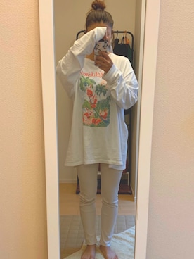 「MALIBU SHIRTS（マリブシャツ）のアイテム」を使った、sumisuu☻さん（レディース・162cm）の秋コーディネート