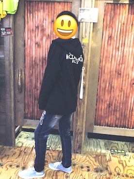「GOTCHA」｜shoさん（メンズ・183cm）の冬コーディネート