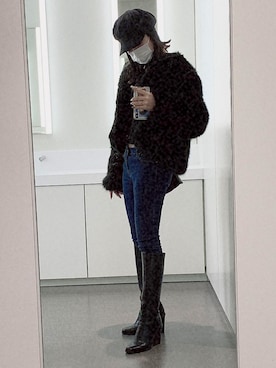 YUI さん（レディース・156cm）の冬コーディネート