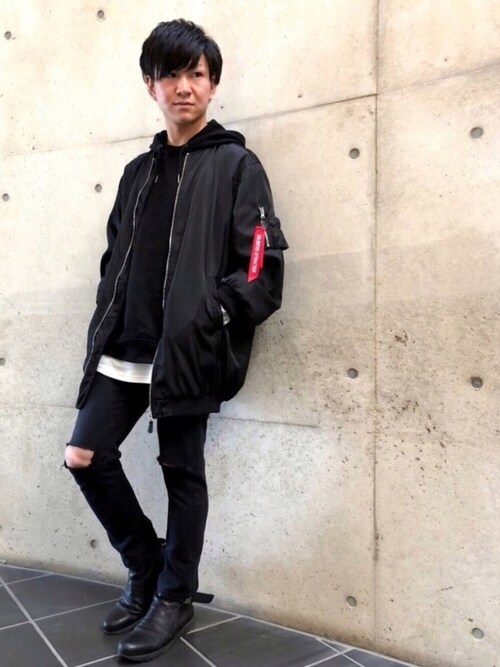 ゆうや しまむらのma 1を使ったコーディネート Wear