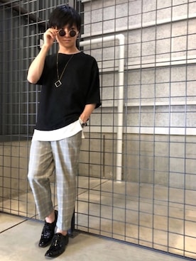 「rps（アールピーエス）のアイテム」を使った、ゆうやさん（メンズ・167cm）の夏コーディネート