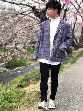 ゆうやさん(メンズ・167cm)の春コーディネート