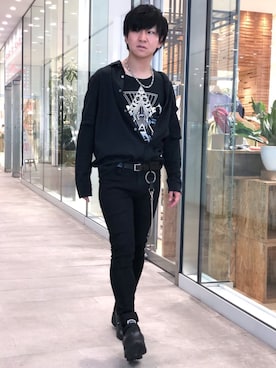 「URBAN RESEARCH Sonny Label（アーバンリサーチサニーレーベル）のアイテム（ウォレットチェーン）」を使った、ゆうやさん（メンズ・167cm）の夏コーディネート