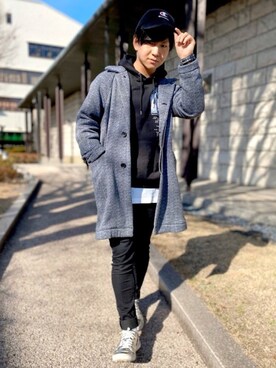 ゆうやさん（メンズ・167cm）の冬コーディネート