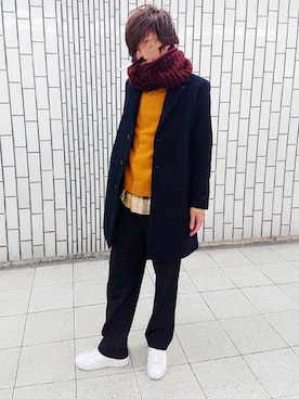 Yuさん（メンズ・170cm）の冬コーディネート