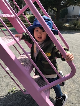 saku*さん（キッズ・60cm）の春コーディネート