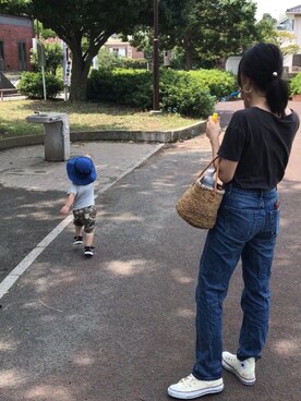 saku*さん（キッズ・60cm）の夏コーディネート