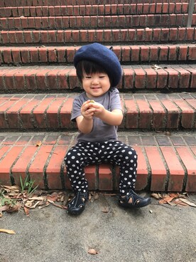 saku*さん(キッズ・60cm)の秋コーディネート