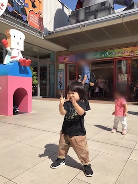 saku*さん（キッズ・60cm）の秋コーディネート