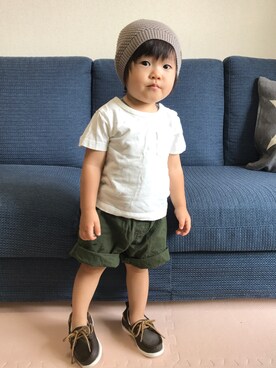 saku*さん(キッズ・60cm)の秋コーディネート