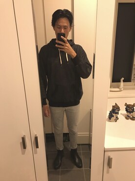 「classicalelf（クラシカルエルフ）のアイテム（ブーツ）」を使った、tokuponさん（メンズ・183cm）の秋コーディネート