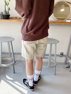「FLIP THE SCRIPT（フリップザスクリプト）のアイテム（レッグウェア）」を使った、zuuhoo25さん（レディース・170cm）の夏コーディネート