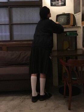 「Provocateur /// 煽動者（プログォケイター）のアイテム」を使った、yu wen shenさん（レディース・171cm）の冬コーディネート