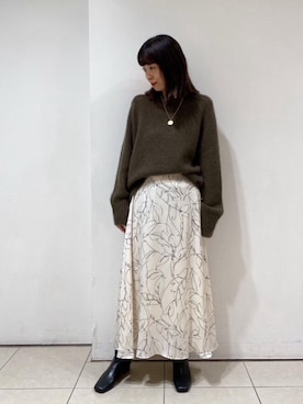 Mana Hashimotoさん(レディース・158cm)の秋コーディネート