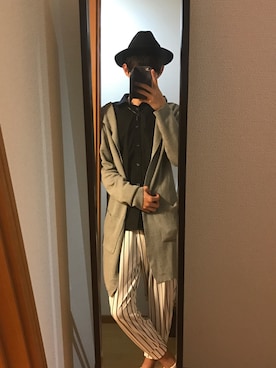 「Right-on（ライトオン）のアイテム（カーディガン/ボレロ）」を使った、nightoさん（メンズ・173cm）の春コーディネート