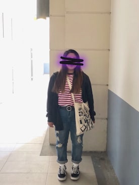 「adidas（アディダス）のアイテム（モッズコート）」を使った、themandykuo さん（レディース・153cm）の夏コーディネート