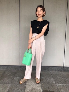 大隅さん（レディース・158cm）の春コーディネート