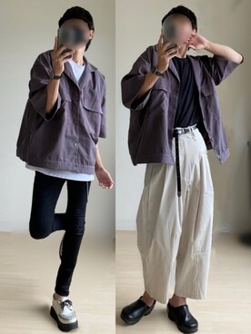 サンダルを使った ラバーソール のメンズ人気ファッションコーディネート Wear