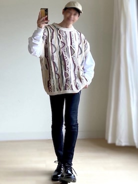 ぱぱさん（メンズ・169cm）の春コーディネート