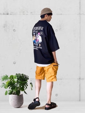 ぱぱさん（メンズ・169cm）の夏コーディネート