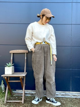 「SETTO（セット）のアイテム」を使った、yamawakiさん（レディース・164cm）の秋コーディネート