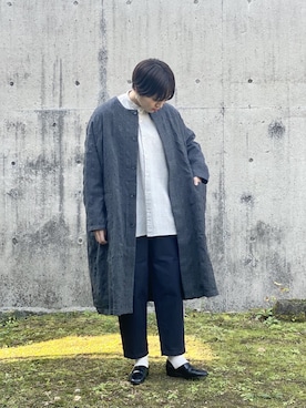 「SETTO（セット）のアイテム（その他アウター）」を使った、yamawakiさん（レディース・164cm）の冬コーディネート