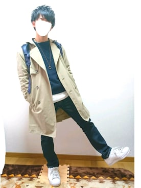 「ドラフトリーバイス」｜〓HIDEAKI〓さん（メンズ・165cm）の春コーディネート