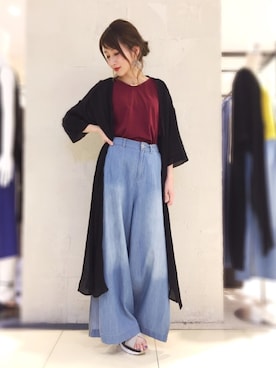 OSMOSISルミネ立川さんのコーディネート