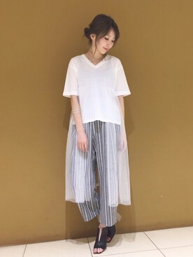 OSMOSISルミネ立川さんのコーディネート