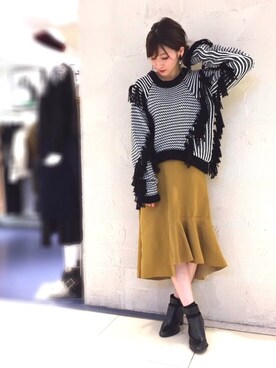 OSMOSISルミネ立川さんのコーディネート