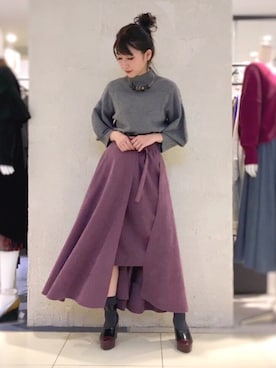 OSMOSISルミネ立川さんのコーディネート