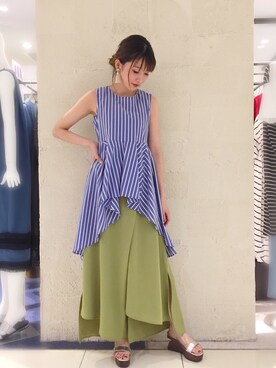 OSMOSISルミネ立川さんのコーディネート