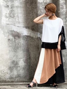 OSMOSISルミネ立川さんのコーディネート