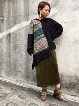 OSMOSISルミネ立川さんのコーディネート