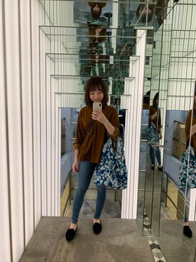 「AS（アス）のアイテム」を使った、Helenさん（レディース・151cm）の夏コーディネート