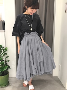 あゆこさん（レディース・157cm）の夏コーディネート