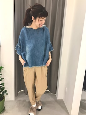 あゆこさん（レディース・157cm）の夏コーディネート